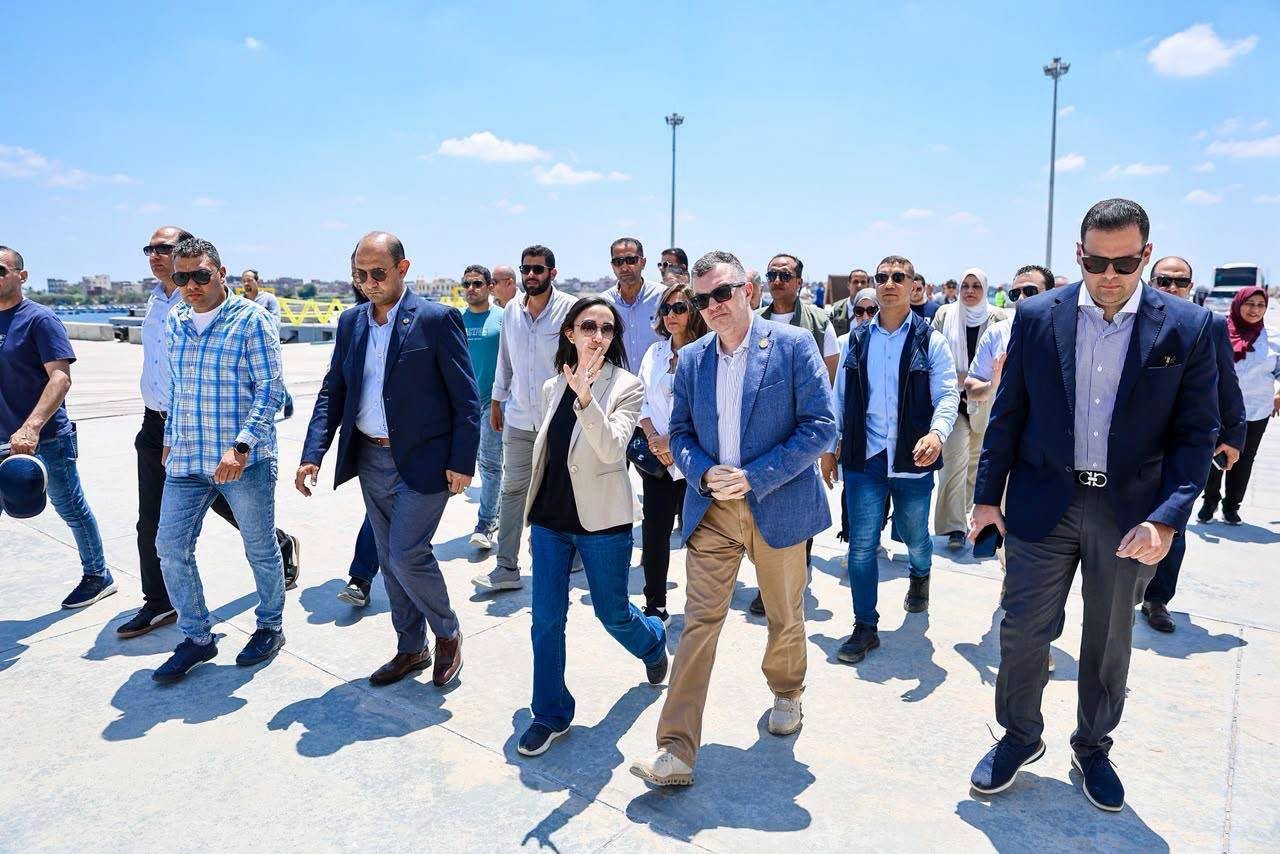 وزير التخطيط يتفقد تطوير ميناء رشيد باستثمارات 700 مليون جنيه