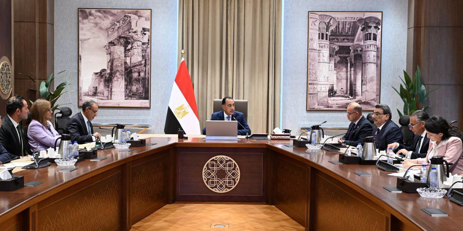 "مدبولي" يستعرض الترتيبات النهائية لزيارة الرئيس الصيني لمصر