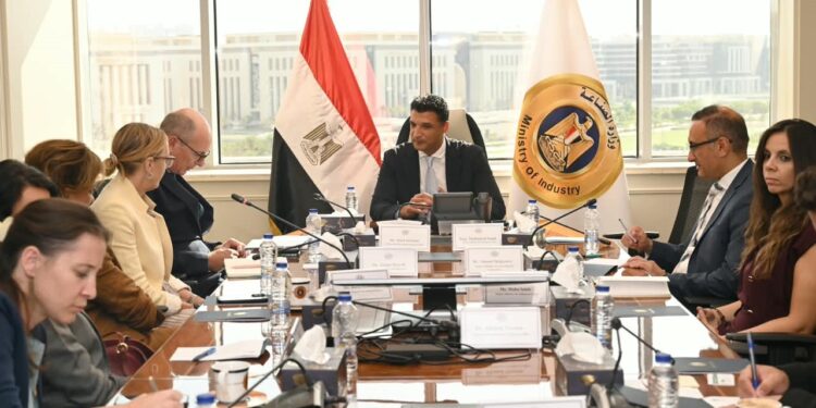 مصر تبحث التعاون مع "الأوروبي لإعادة الإعمار" في ترفيق المناطق الصناعية