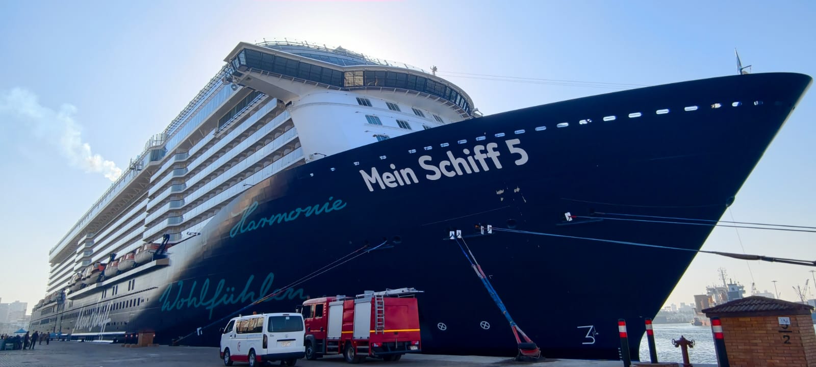 ميناء الإسكندرية يستقبل 3502 راكب على متن السفينة السياحية «MEIN SCHIFF 5»