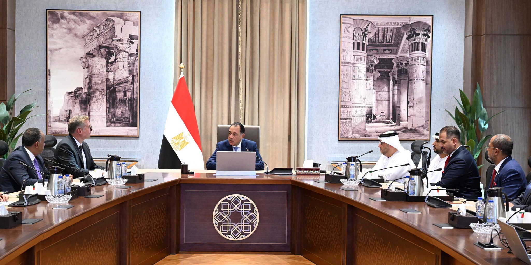 لقاء مصري إماراتي لمتابعة استكمال تنفيذ مشروع "الفجيرة العلمين" للنفط والغاز