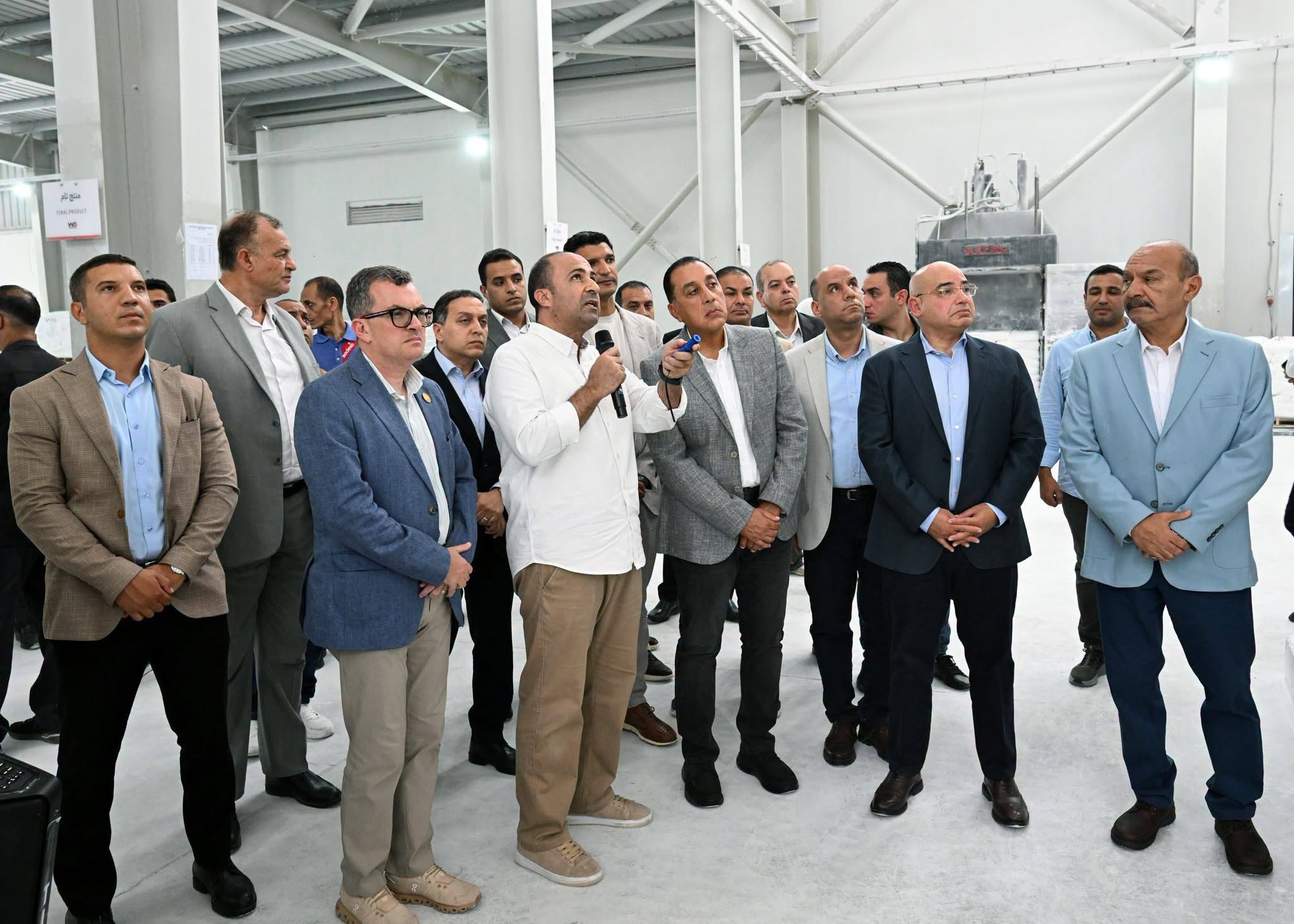 رئيس الوزراء يفتتح مصنع "وايت ستون إيجيبت للتعدين" باستثمارات 5 ملايين دولار