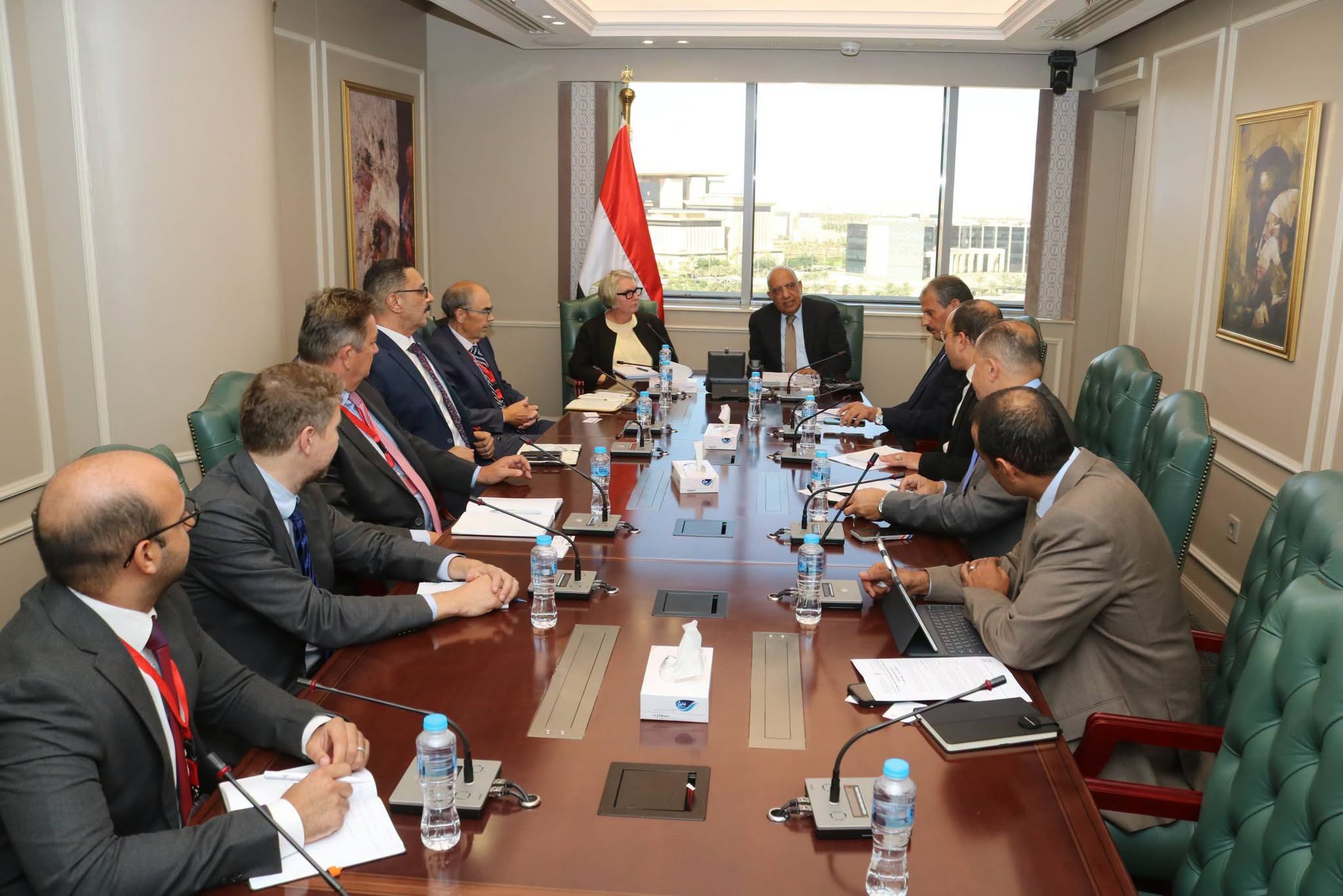 مصر وفنلندا تبحثان سبل التعاون في مجالات الطاقة المتجددة