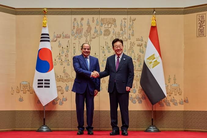 مصر وكوريا الجنوبية تعلنان بدء مفاوضات اتفاقية الشراكة الاقتصادية الشاملة رسميًا