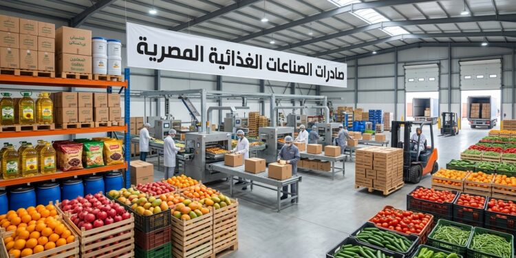 صادرات الصناعات الغذائية المصرية