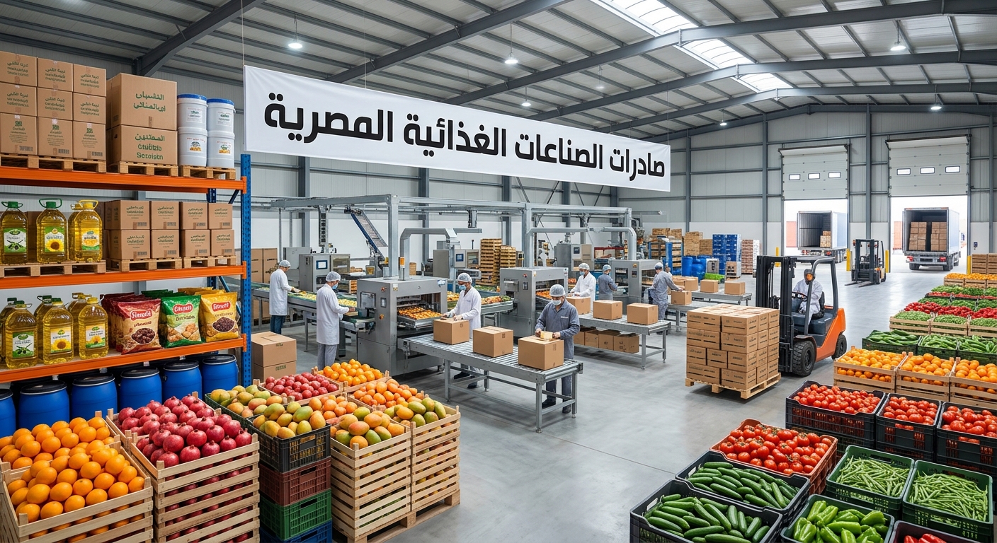 صادرات الصناعات الغذائية المصرية