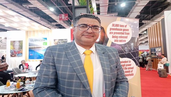 أحمد عبد الرحمن المدير الإداري للشركة المصرية التركية للحلويات