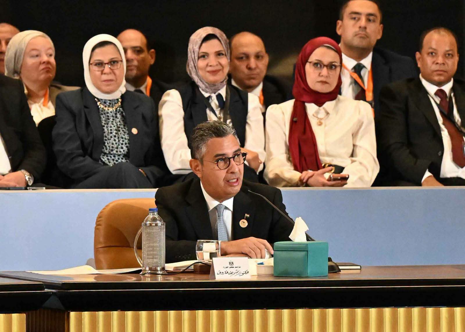 وزير التموين شريف فاروق